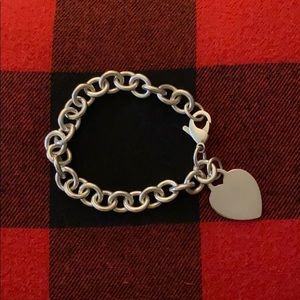 Tiffany’s Heart Tag Charm Bracelet